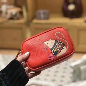 Tory Burch Rita The Rat Mini Crossbody Red